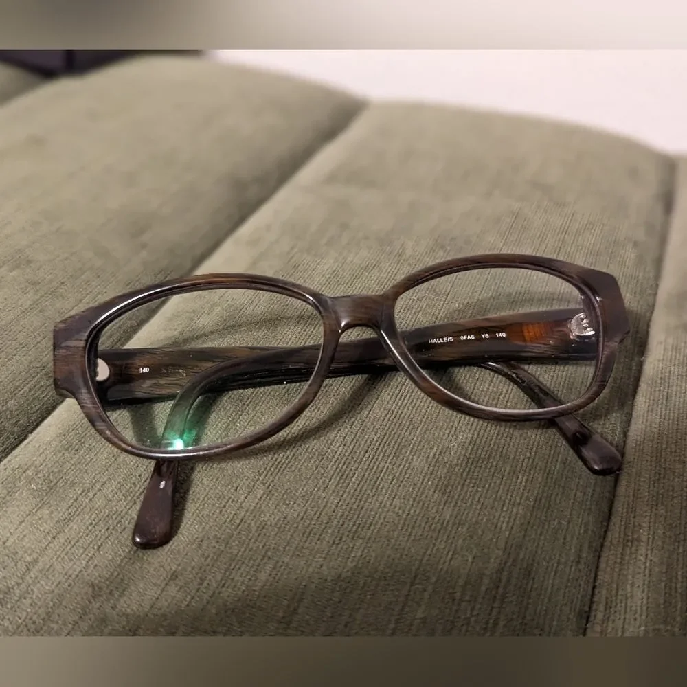 KATE SPADE HALLE/S 0FA6 Brown Horn Sunglasses Eyeglasses Frames